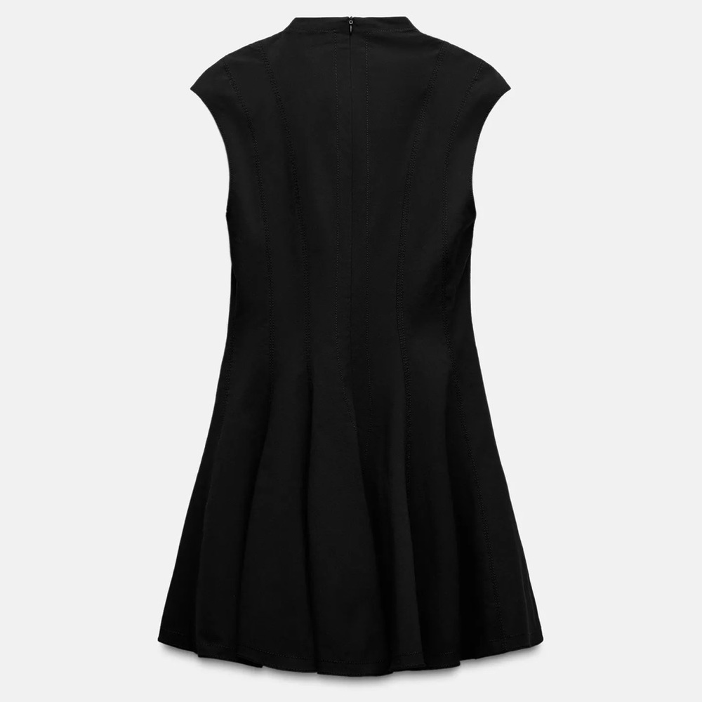 ZARA Mini Godet Dress ZW Collection